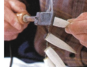 赤ちゃん筆の芯立て